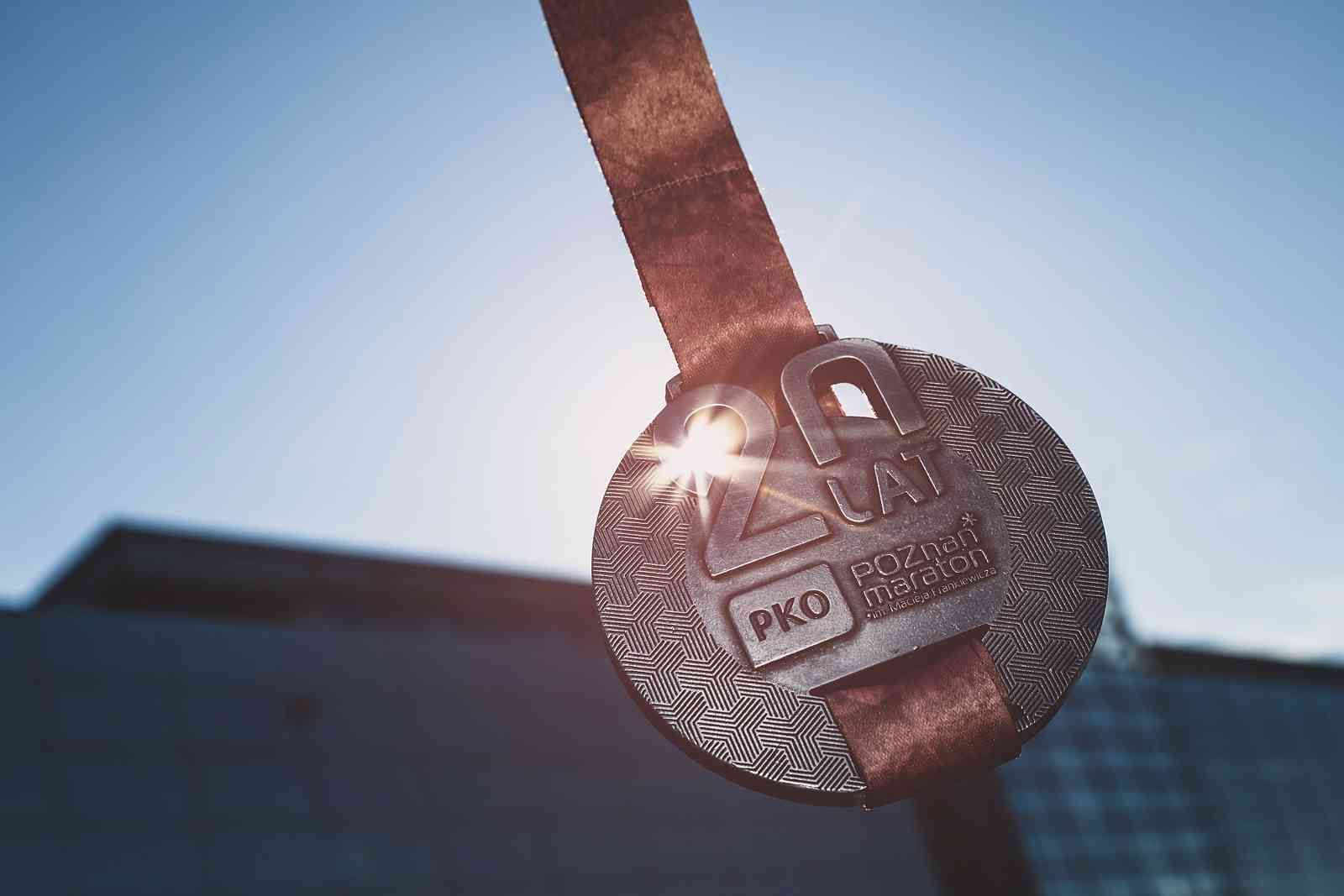 20. PKO Poznań Maraton - medal