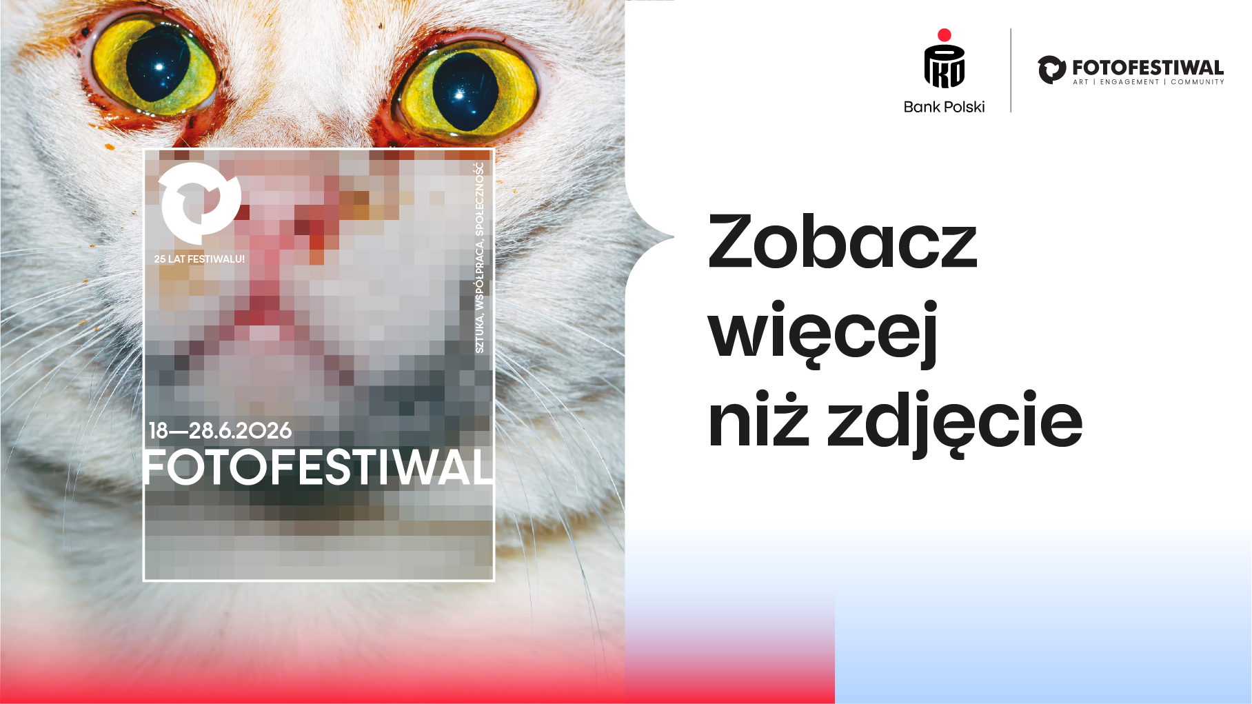 Zobacz więcej niż zdjęcie. PKO Bank Polski partnerem strategicznym jubileuszowej edycji Fotofestiwalu