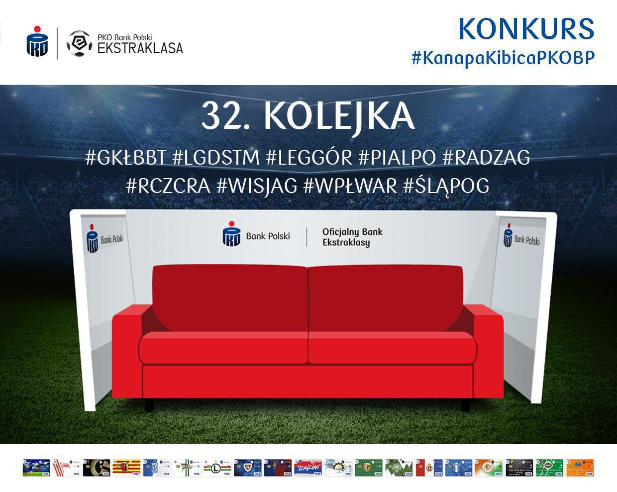 KONKURS Wygraj miejsca na Kanapie Kibica PKO Banku Polskiego!