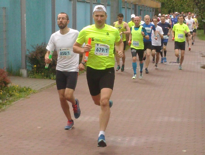 W trakcie sztafety maratońskiej EKIDEN w 2015 r.