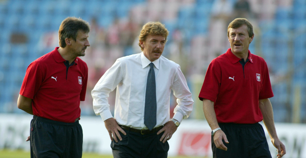 Mecz Polska-Belgia. Debiut trenerski Zbigniewa Bońka. 2002 r.