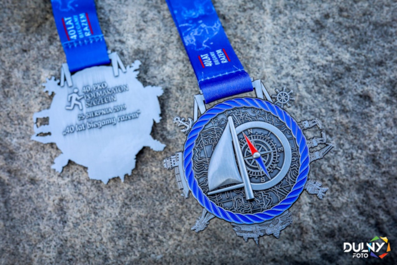 40 PKO Półmaraton Szczecin - medal.jpg