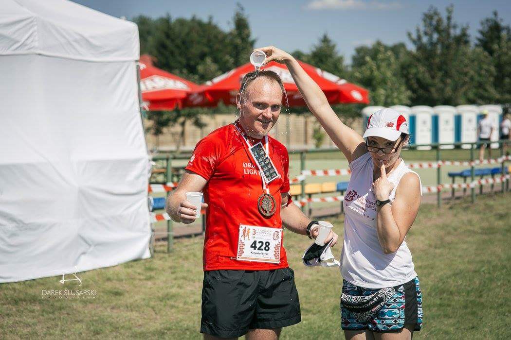 Krzysztof Sycan startował m.in. w Ultramaratonie Powstańca na dystansie 63 km.