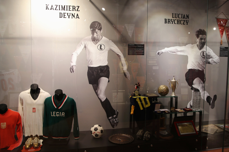 W Muzeum Legii Warszawa nie mogło zabraknąć pamiątek po Kaziemierzu Deynie.