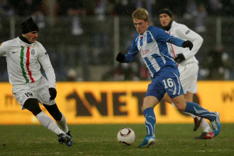 Mecz Kolejorza z Juventusem Turyn w ramach Ligi Mistrzów w sezonie 2010-2011.JPG