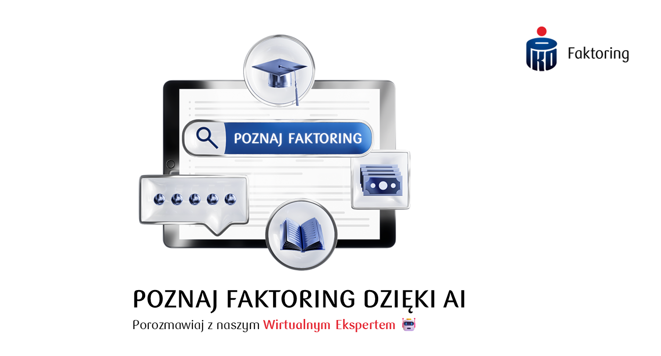 PKO Faktoring edukuje, wykorzystując sztuczną inteligencję