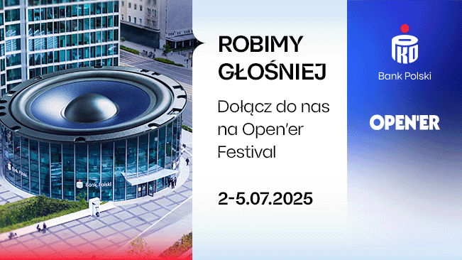 Robimy głośniej. Jesteśmy na Open’er Festival