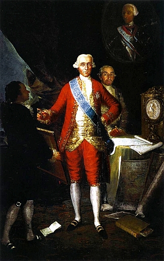 Hrabia Floridablanca - Francisco de Goya