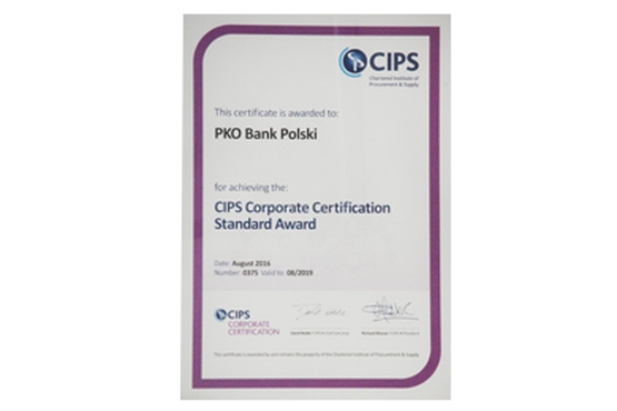 Certyfikat CIPS