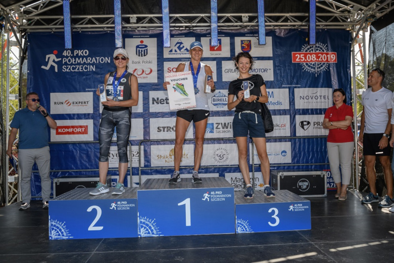 W rywalizacji kobiet najszybsza na dystansie 10 km była Monika Poncyliusz. Fot. D. Kalamus
