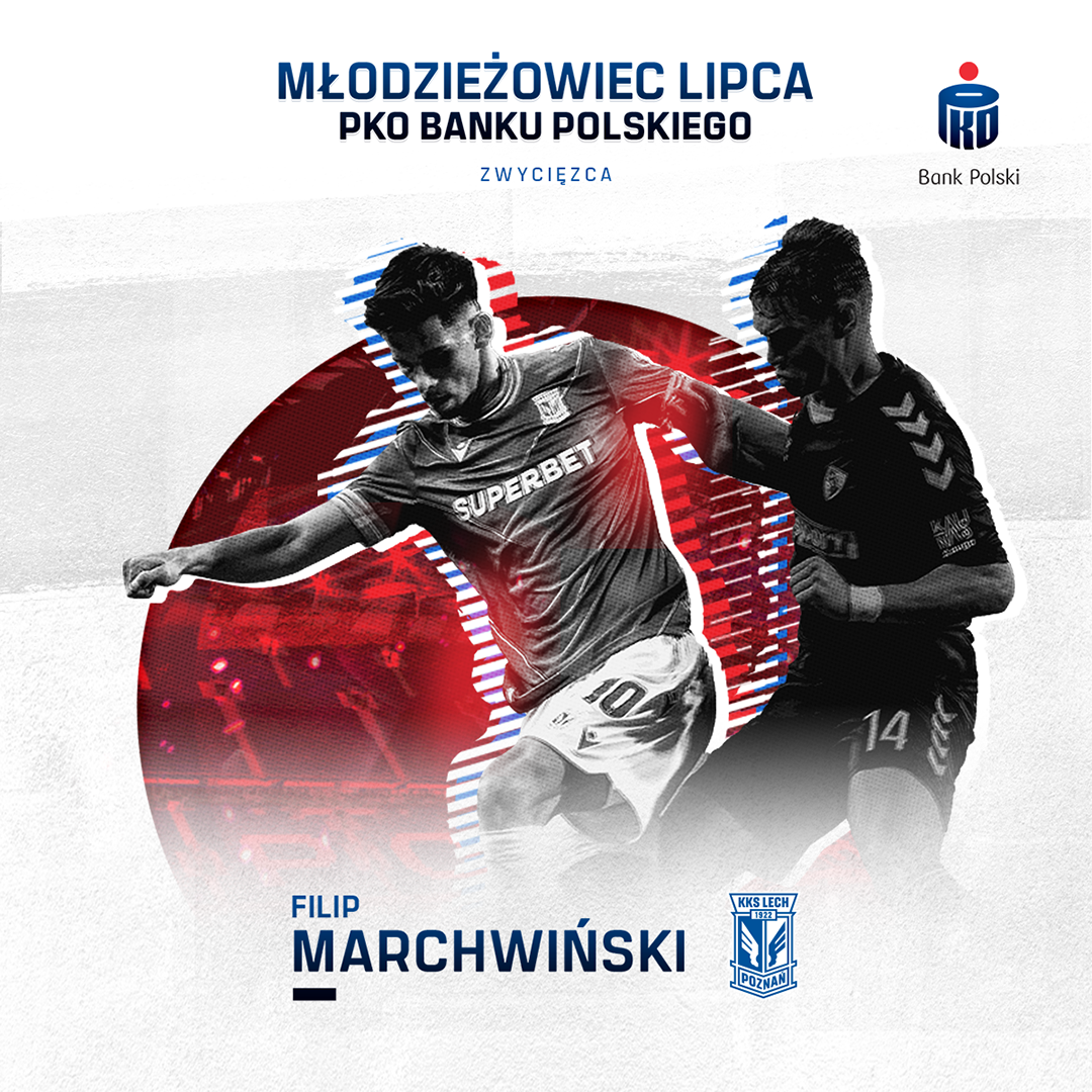 Filip Marchwiński Młodzieżowcem Lipca 2023