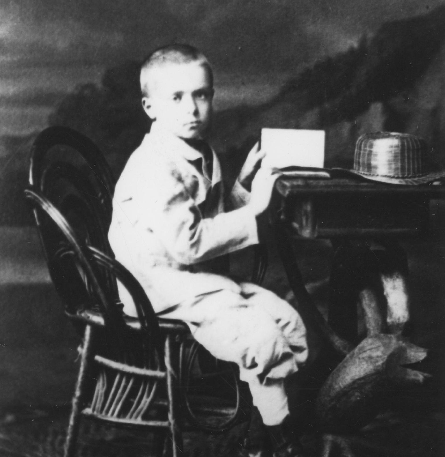 Stanisław Wyspiański w wieku 6 lat.