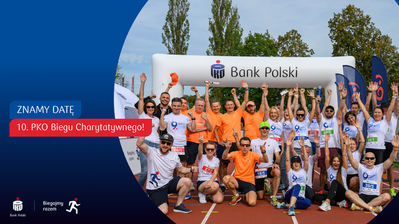 SAVE THE DATE: 10. PKO Bieg Charytatywny już 12 września 2026