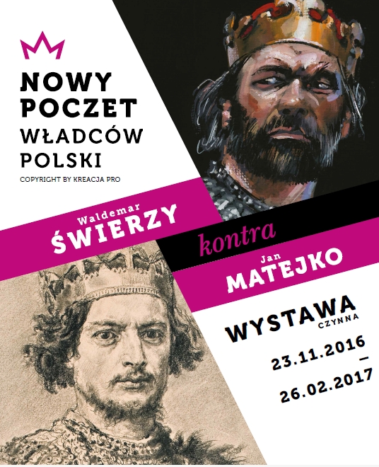Nowy poczet władców Polski - plakat