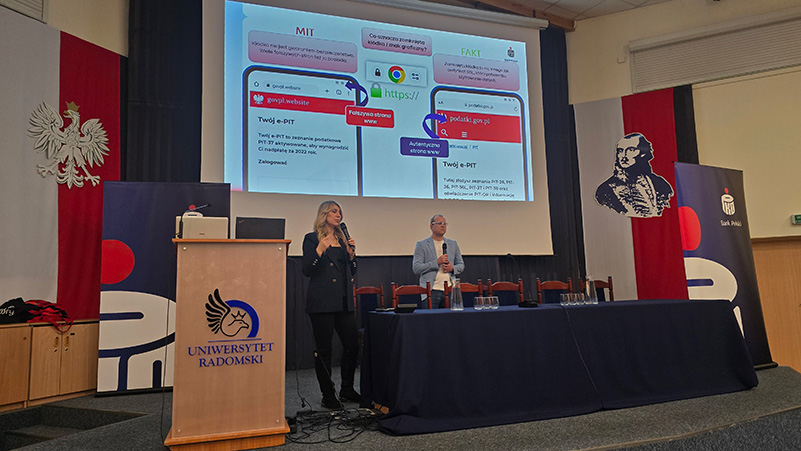 AI, cyberbezpieczeństwo i przyszłość bankowości. Inspirujemy na Uniwersytecie Radomskim