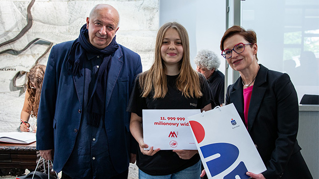 12-milionowy widz we wrocławskiej Panoramie Racławickiej