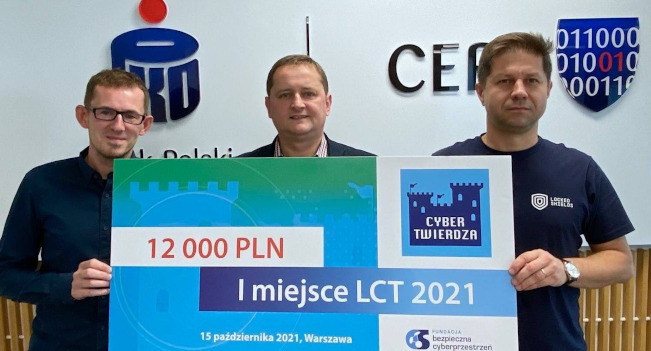 Zespół CERT PKO Banku Polskiego zwyciężył w I edycji Ligi Cyber Twierdzy!