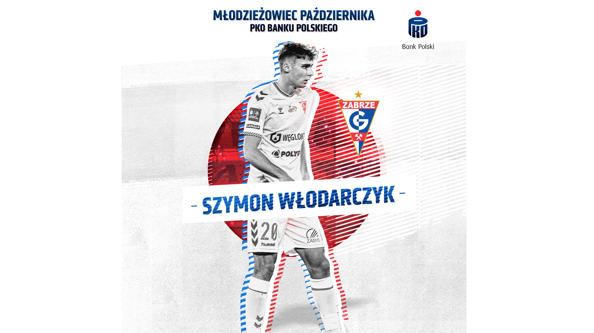 Szymon Włodarczyk Młodzieżowcem Października