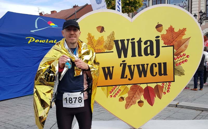 Zawody w Żywcu były ulubionymi z cyklu PKO Korony Półmaratonów Śląskich 2021, w których wystartował Rafał Kaczor.