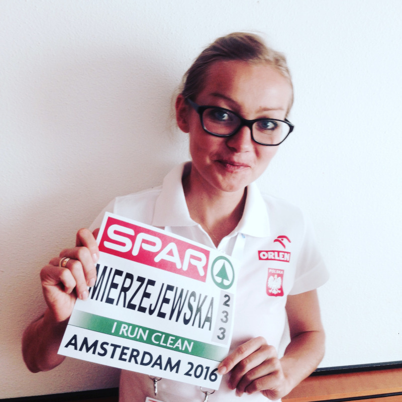 W roku 2016 zajęła dziewiąte miejsce w półmaratonie podczas mistrzostw Europy w Amsterdamie.