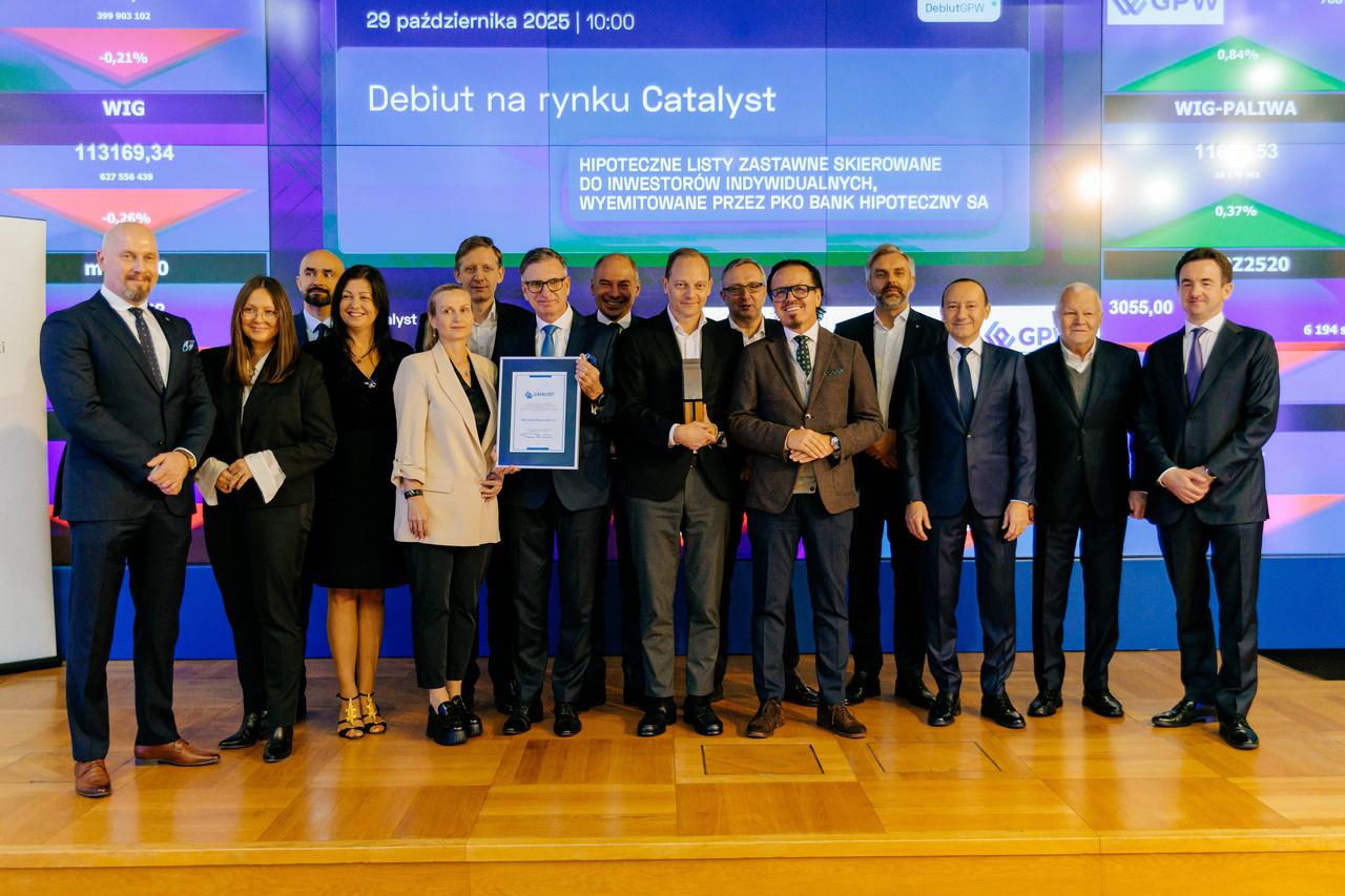 Historyczny  debiut listów zastawnych dla inwestorów indywidualnych