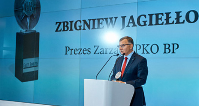Zbigniew Jagiełło, prezes Zarządu PKO Banku Polskiego, laureatem „Polskiego Kompasu 2018”
