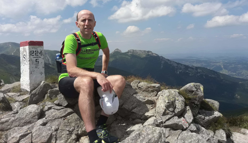 Treningi w górach to jedna z wielu aktywności biegowych Rafała Kaczora.