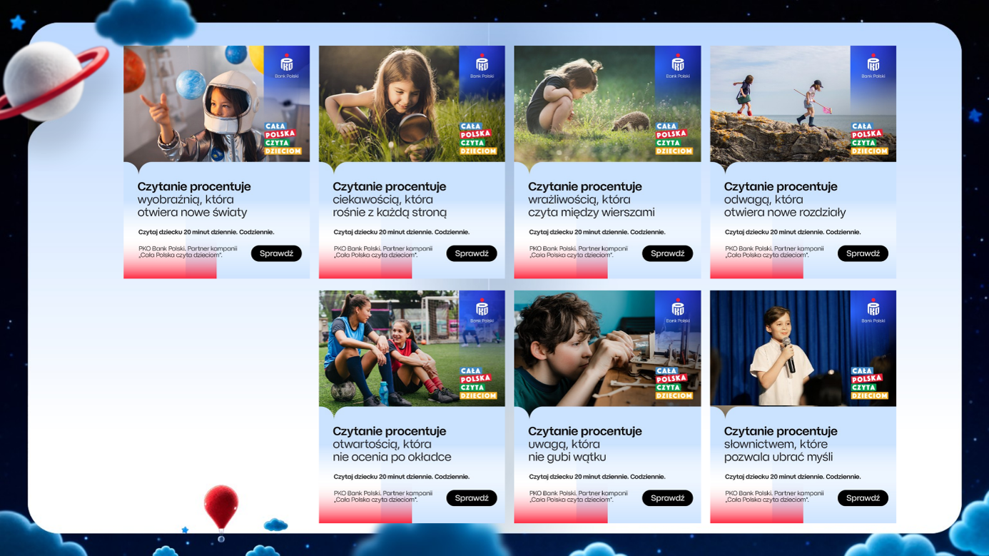 Czytanie procentuje. PKO Bank Polski partnerem kampanii „Cała Polska czyta dzieciom”