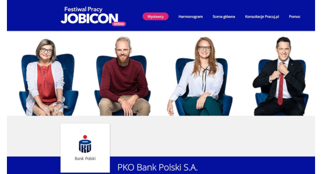 #ZajmijStanowisko i rozwijaj się! PKO Bank Polski na Festiwalu Pracy Jobicon