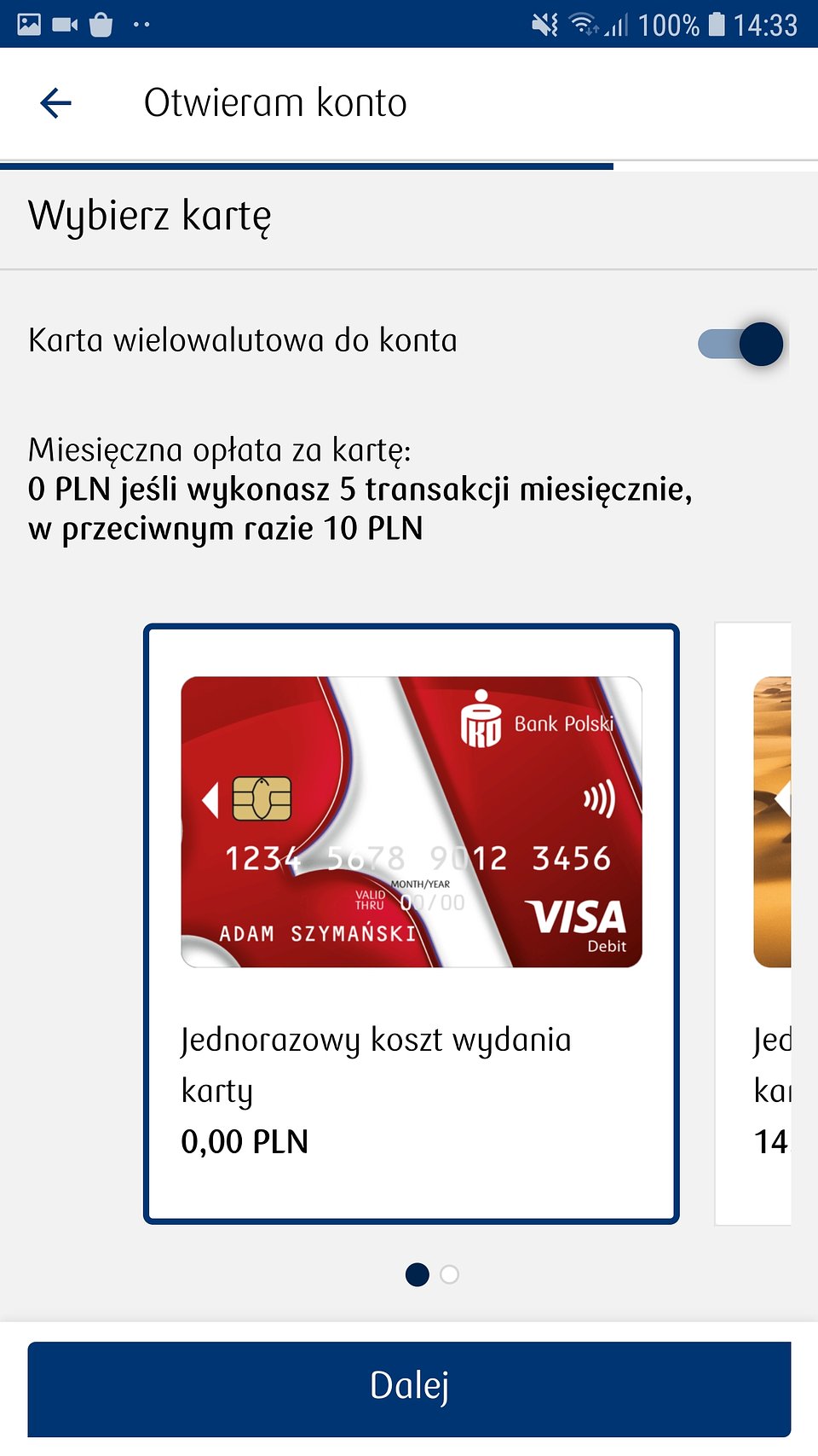 Konto na selfie w PKO Banku Polskim 4